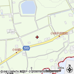 新松池周辺の地図