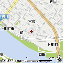 愛知県豊橋市下地町宮腰89周辺の地図