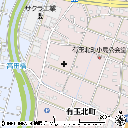 静岡県浜松市中央区有玉北町250周辺の地図