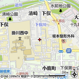 静岡県掛川市清崎5-2周辺の地図