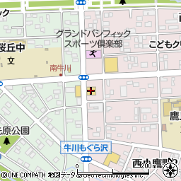 １００円ハウスレモン豊橋小鷹野店周辺の地図