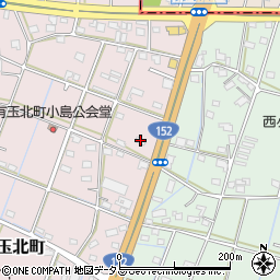 静岡県浜松市中央区有玉北町186周辺の地図
