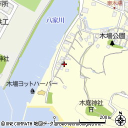 兵庫県姫路市木場1387周辺の地図