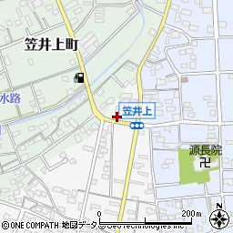 静岡県浜松市中央区笠井町206周辺の地図