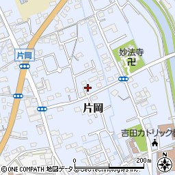 静岡県榛原郡吉田町片岡2058周辺の地図