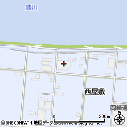 辻徳技研豊橋工場周辺の地図