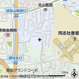 セジュール入江周辺の地図