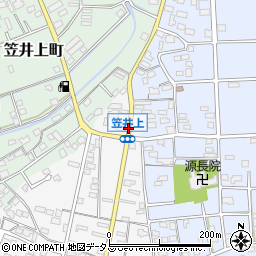 笠井北周辺の地図