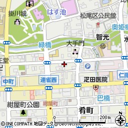 掛川キーセンター周辺の地図