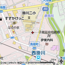 静岡県掛川市大池3052周辺の地図