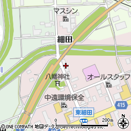 静岡県掛川市細田295-1周辺の地図
