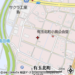静岡県浜松市中央区有玉北町249周辺の地図