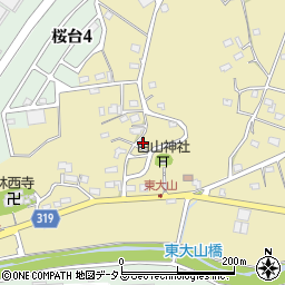 静岡県浜松市中央区大山町2440周辺の地図