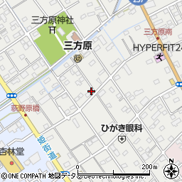 静岡県浜松市中央区三方原町268-4周辺の地図