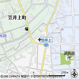 静岡県浜松市中央区笠井町205周辺の地図
