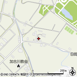 日岡山ハイツ周辺の地図
