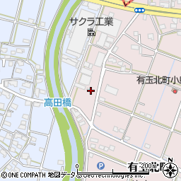 静岡県浜松市中央区有玉北町279周辺の地図