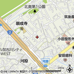 株式会社ベルコシティホール加古川周辺の地図