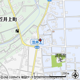 静岡県浜松市中央区笠井町1周辺の地図