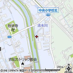 静岡県榛原郡吉田町片岡761周辺の地図