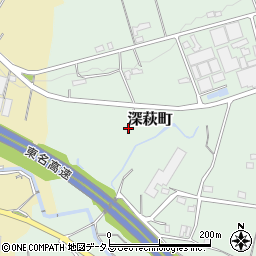 静岡県浜松市中央区深萩町273周辺の地図