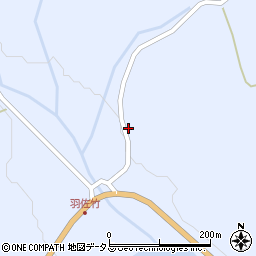 広島県安芸高田市高宮町羽佐竹657周辺の地図