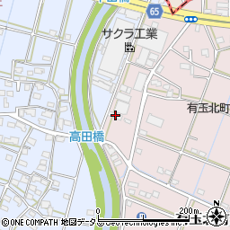 静岡県浜松市中央区有玉北町280周辺の地図