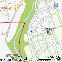 静岡県袋井市深見1413-6周辺の地図