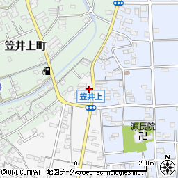 静岡県浜松市中央区笠井町202周辺の地図
