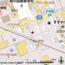 静岡県掛川市大池2939周辺の地図