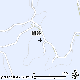 岡山県加賀郡吉備中央町岨谷3128周辺の地図