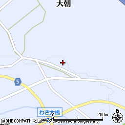 広島県山県郡北広島町大朝1024周辺の地図