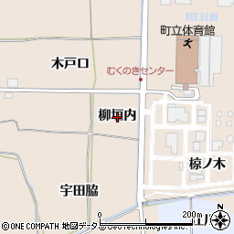京都府相楽郡精華町下狛柳垣内周辺の地図