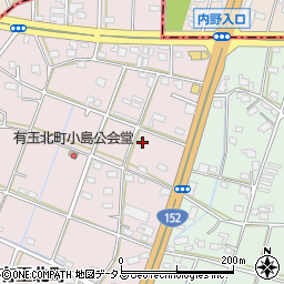 静岡県浜松市中央区有玉北町180周辺の地図