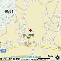 静岡県浜松市中央区大山町2450周辺の地図