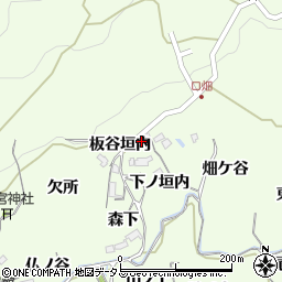 京都府木津川市加茂町例幣下ノ垣内周辺の地図