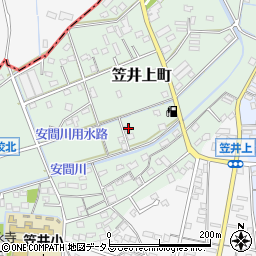静岡県浜松市中央区笠井上町459周辺の地図
