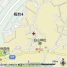 静岡県浜松市中央区大山町2532周辺の地図