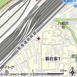 大橋ダンコート摂津工場周辺の地図