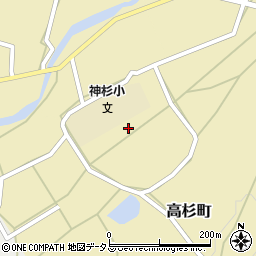 広島県三次市高杉町1684周辺の地図