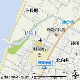 愛知県知多郡美浜町野間石名原周辺の地図