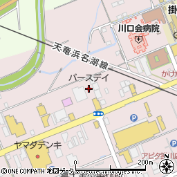 バースデイ掛川店周辺の地図