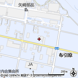 静岡県牧之原市布引原444周辺の地図