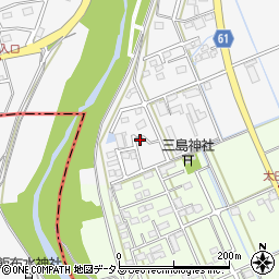 静岡県袋井市深見1405-1周辺の地図