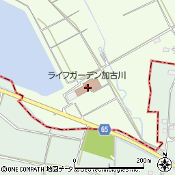ライフガーデン加古川周辺の地図