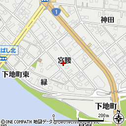 愛知県豊橋市下地町宮腰73-1周辺の地図