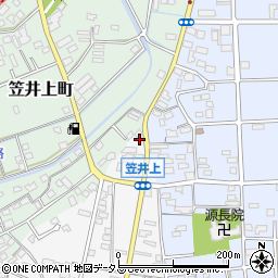 静岡県浜松市中央区笠井町203周辺の地図