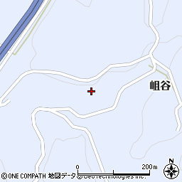 岡山県加賀郡吉備中央町岨谷3376周辺の地図