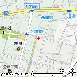 静岡県浜松市中央区積志町1周辺の地図