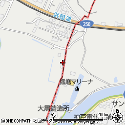 兵庫県姫路市大塩町1987周辺の地図